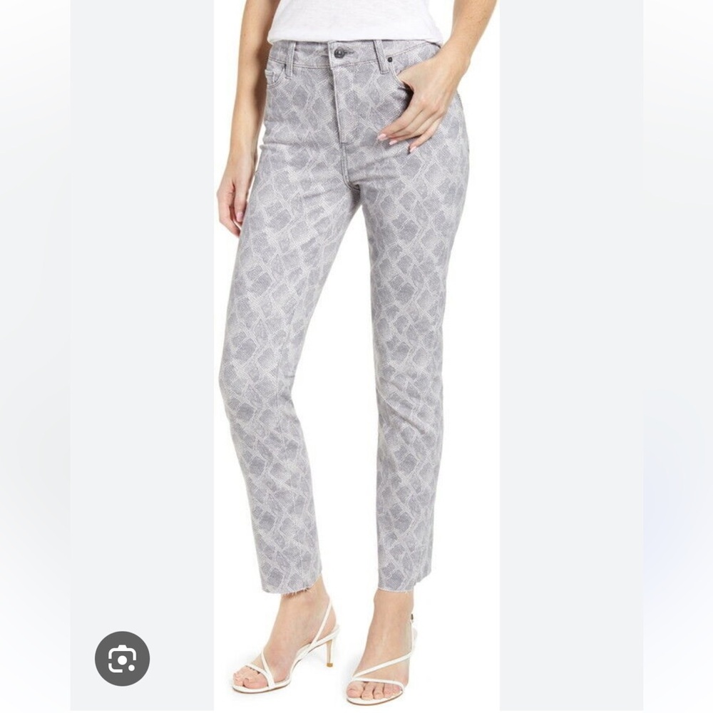 Paige Hoxton Slim Periscope Viper Print Grey 29 waist